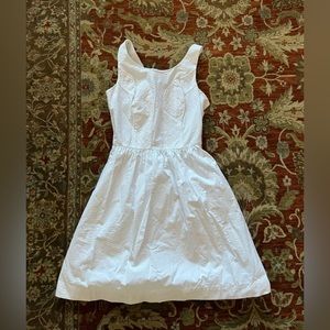 Lilly Pulitzer White Sleeveless Dress